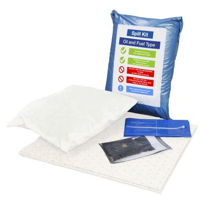 45L Chemical/Acid PVC Bag Spill Kit